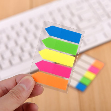 Stick Note Fléche PP Fluo