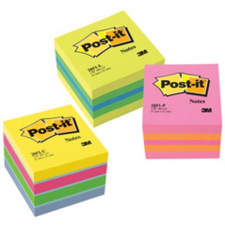 Stick Note 51/51 Fluo 400 Feuilles 5 Couleur