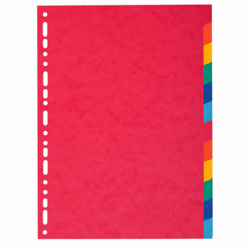 Intercalaire A4 Exacompta 12 index