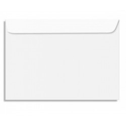 Paquet de 500 Enveloppes Blanches 162x229 mm 90g/m²