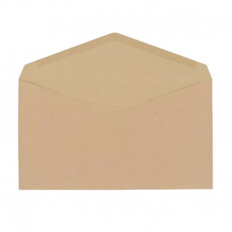 Packet de 500 Enveloppes Kraft 16,2 x 22,9 cm 90Gr