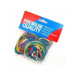 Bracelets couleur assorties - Sachet de 100 gr