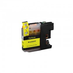 Cartouche Adaptable BROTHER LC223 Jaune