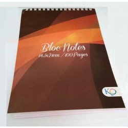 Bloc Notes 14.5 x 21 cm-100 pages