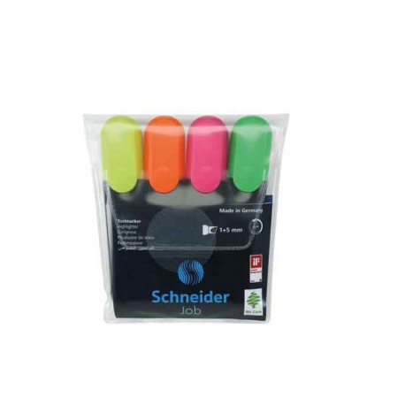 Pochette 4 Fluo Schneider-Job 150