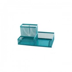Organisateur de Bureau en Metal - 3 Compartiments