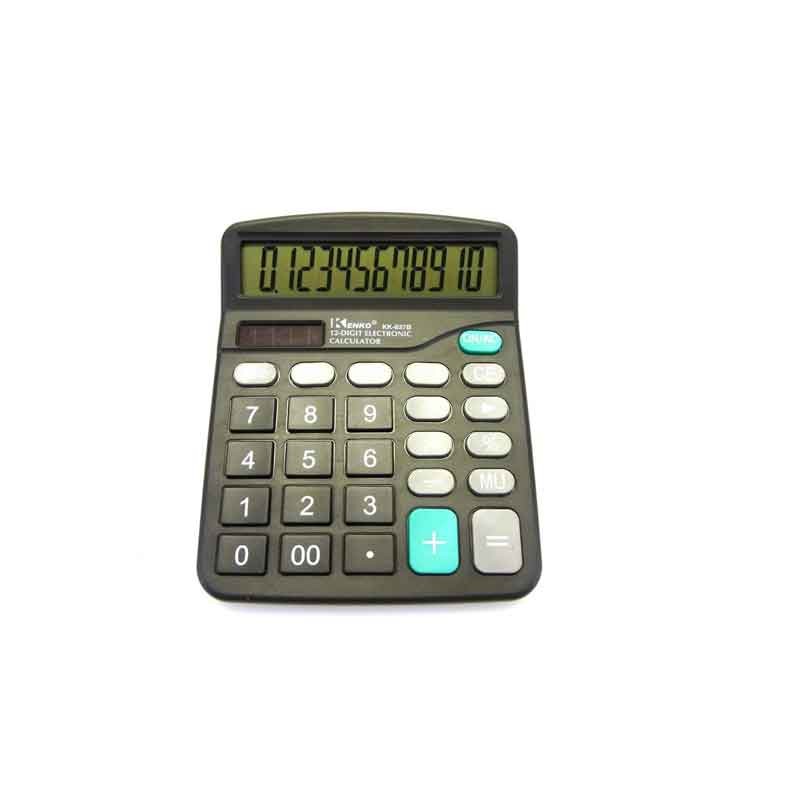 Calculatrice de Bureau à 12 Chiffres, Fonction Standard d'affaires  Calculateur de Bureau, Argent