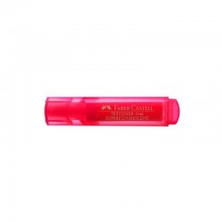 Marqueur Fluo FABER CASTELL Rouge