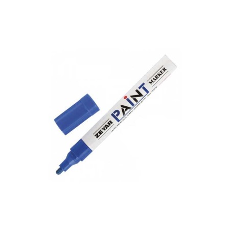 Marqueur Paint Bleu pointe large conique 2-3 mm ZP1501