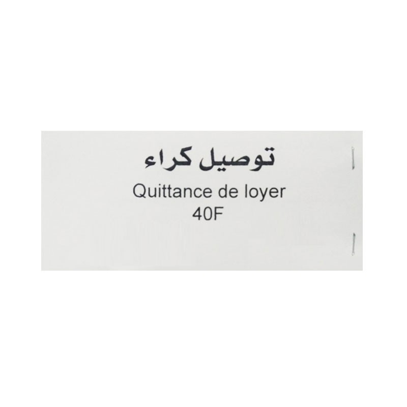 Carnet De Quittance De Loyer