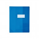 Protège cahier - 17 x 22 cm - Bleu