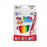 Feutres Carioca Jumbo12 couleurs -2.6 mm