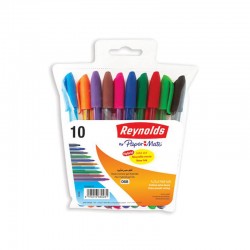Pochettes de 10 stylos Reynolds 068