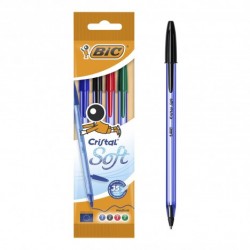 Pochette 4 stylos à bille BIC