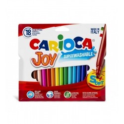 Feutres Carioca Joy 18 couleurs -2.6 mm