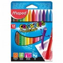 Maped 12 crayons de cire color'peps