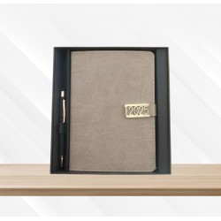 Agenda de luxe S-cuir avec coffret 2025