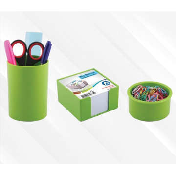Ensemble de bureau Plastique -3 pièces-VERT
