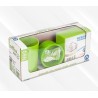 Ensemble de bureau Plastique -3 pièces - VERT