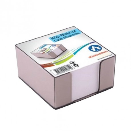 Cube à Papier en Plastique / Transparent