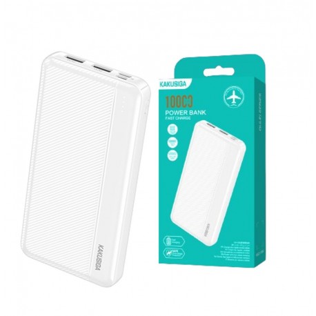 Power Bank KAKU KSC-1084 -10000 mAh / Blanc
