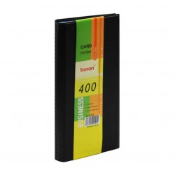 PORTE CARTE VISITE 400 PCS NOIR