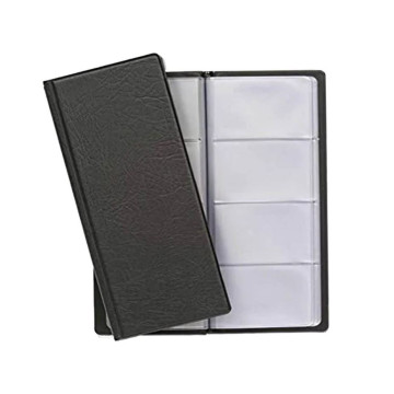 PORTE CARTE VISITE 160 PCS NOIR