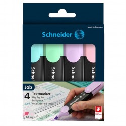 Pochette 4 Fluo Pastel Schneider-Job 150