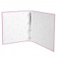 Classeur 4 anneaux Dos40mm - Rose pastel