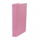 Classeur 4 anneaux Dos40mm - Rose pastel