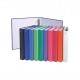 Classeur 4 anneaux Dos40mm - Rose pastel