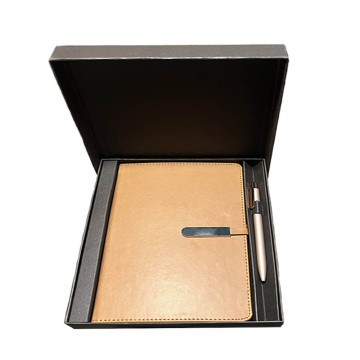 Box Agenda 2026 avec Stylo "plusieurs couleurs"