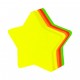 STICK NOTE ETOILE FLUO 100F 5C