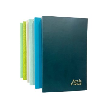 Agenda Rigide 2026 "plusieurs couleurs"