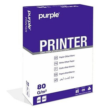 Rame Papier PURPLE (PRINTER)- 80gr
