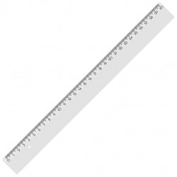 Règle Plate FLEXIBLE ARK- 30 cm
