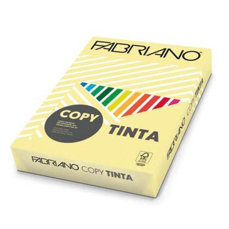 Rame Papier Couleur Fabriano A4 Jaune Pastel