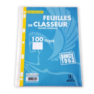 RECHARGE CLASSEUR SELECTA