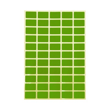 étiquettes autocollantes 10*20 - VERT