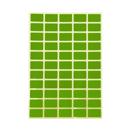 étiquettes autocollantes 10*20 - VERT