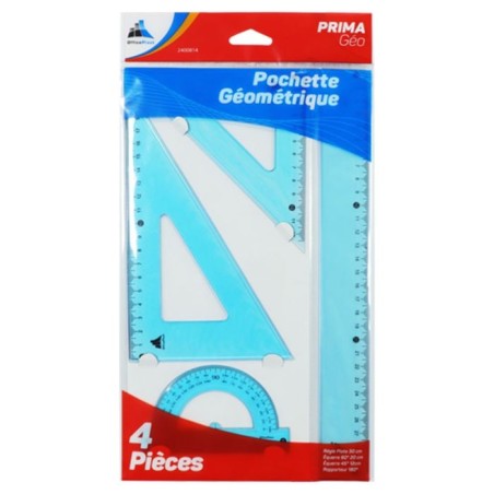 POCHETTE GEOMETRIQUE 30CM PEGBORDABLE PRIMA GEO OFFICEPLAST
