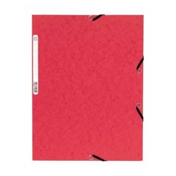 Chemise à rabats cartonnée exacompta - Rouge