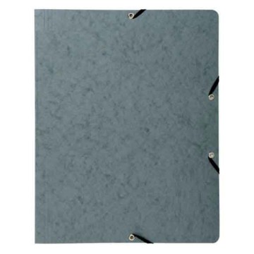 Chemise à rabats cartonnée exacompta Gris