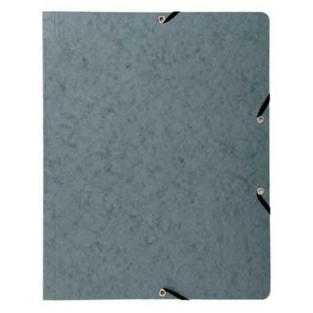 Chemise à rabats cartonnée exacompta - Gris