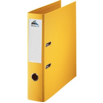 Classeur Chrono Grand modèle Jaune -Officeplast PLASTIPAP