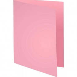 Chemises Cartonnées Luxe Rose Bristol-100pcs