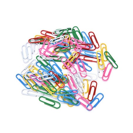 Trombone 28mm 100 Pièces-Couleur