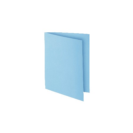 Chemises Cartonnées Luxe Bleu Bristol-100pcs