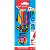 Paquet de 12 crayons de couleur MAPED "strong"