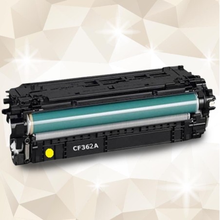 Toner adaptable HP 508A JAUNE